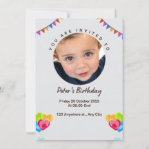 Birthday Invitation Card