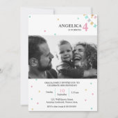 Birthday Invitation | Custom Year Number (Devant)