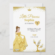 Birthday Invitation featuring a princess