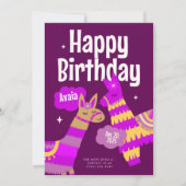 Birthday Invitation Postcard (Devant)