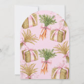 Birthday Invitation with Black Girl Riding Horse (Dos)