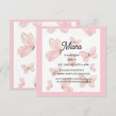 Birthday invitations (Devant / Derrière)