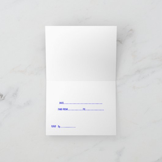 Birthday Invite (Binnen)