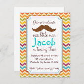 Birthday Invite Kaart (Voorkant / Achterkant)