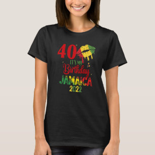 Birthday Jamaica Girl 30th Party Outfit Match T-shirt