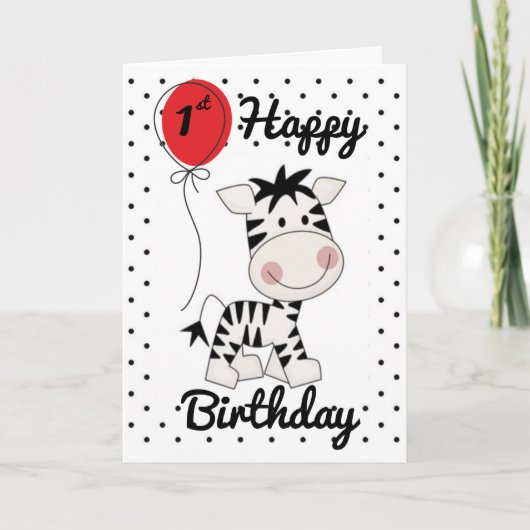 Birthday Kaart (Voorkant)