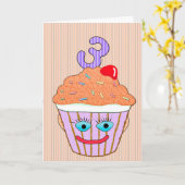 Birthday Kaart (Gele Bloem)