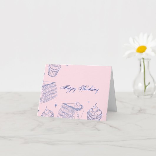 Birthday Kaart (Kleine Plant)