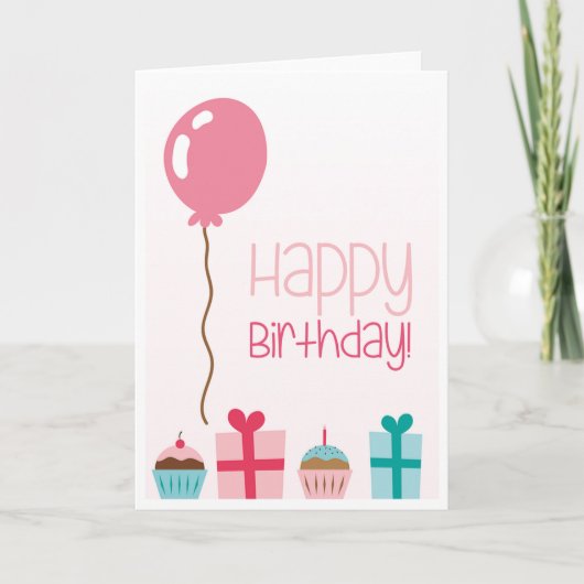 Birthday Kaart (Voorkant)