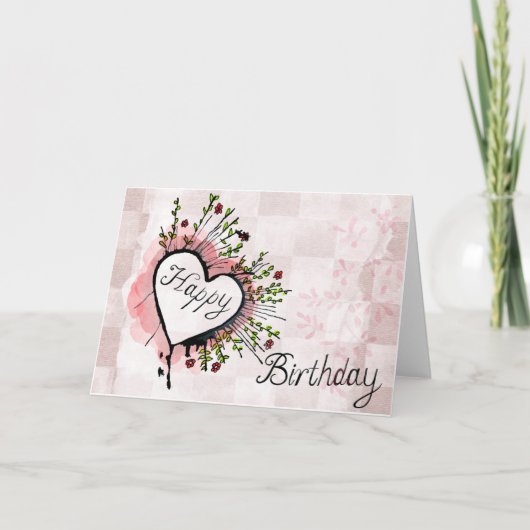 Birthday Kaart (Voorkant)