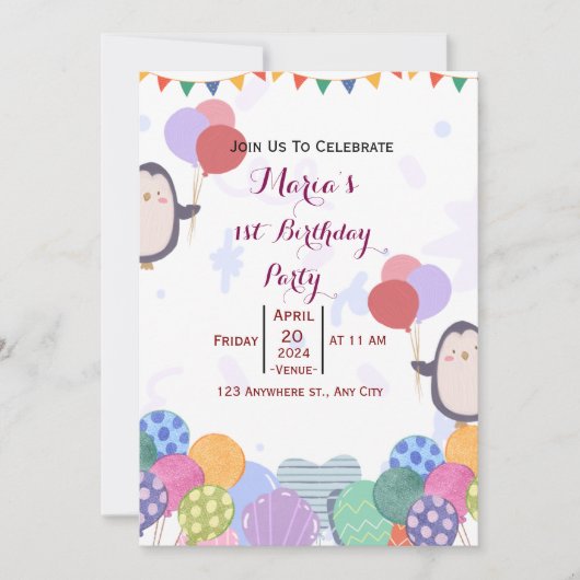 Birthday Kaart (Voorkant)