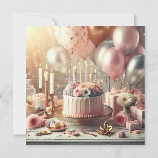 Birthday Kaart (Voorkant)