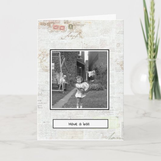 Birthday Kaart (Voorkant)