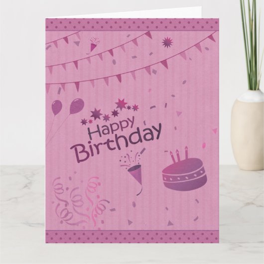 Birthday Kaart (Voorkant)