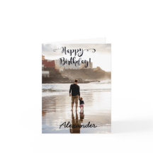 Birthday-kaart Aangepaste foto