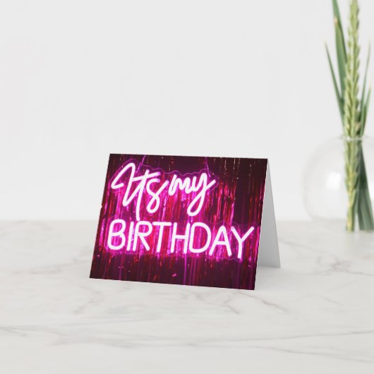 Birthday-kaart Bedankkaart (Voorkant)