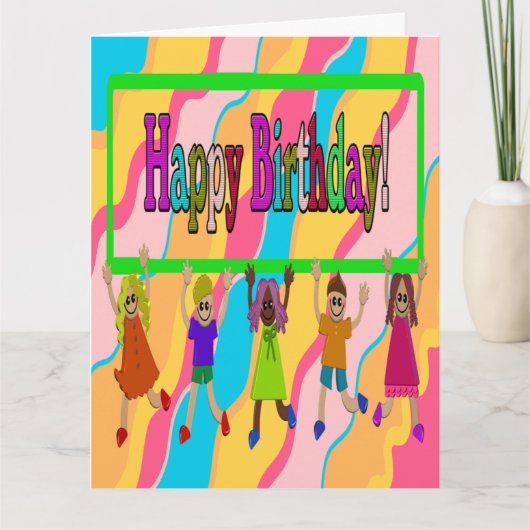 Birthday Kaart Big (Voorkant)