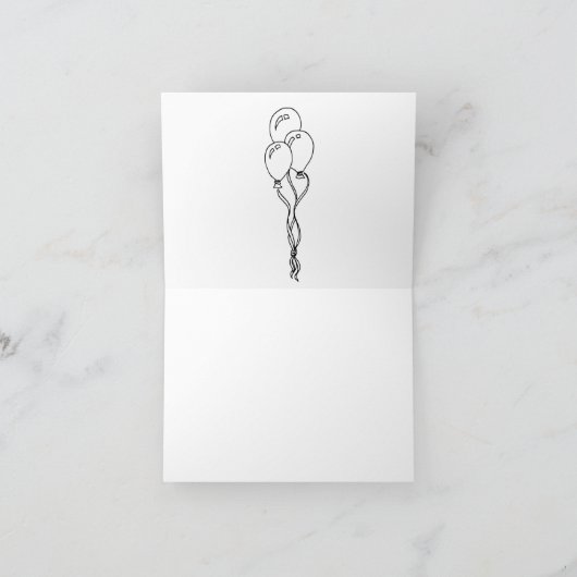 Birthday Kaart - Colour Kaart (Binnen)