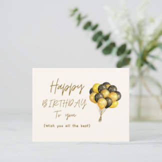 BIRTHDAY-KAART FEESTDAGENKAART