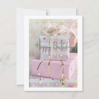 Birthday-kaart Feestdagenkaart