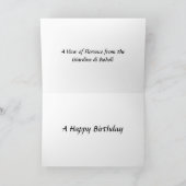 Birthday Kaart - Florence, Italië (Binnen)