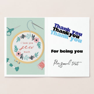 Birthday-kaart Folie Kaarten