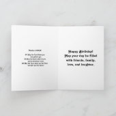 Birthday-kaart Kaart (Binnen)