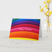 Birthday-kaart Kaart (Gele Bloem)