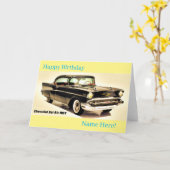 Birthday-kaart Kaart (Gele Bloem)