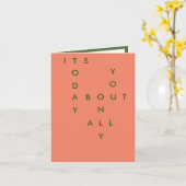 Birthday-kaart Kaart (Gele Bloem)