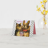 Birthday-kaart Kaart (Gele Bloem)