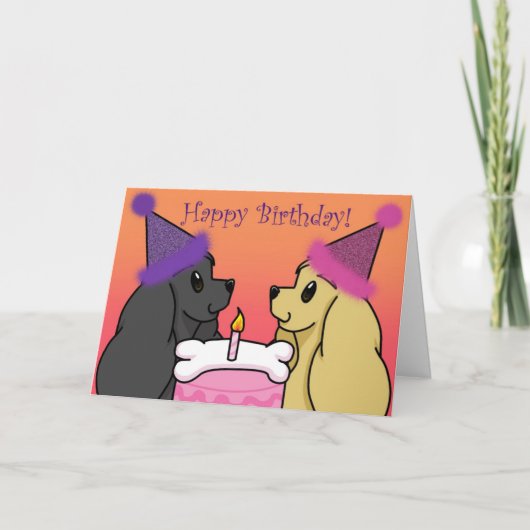 Birthday-kaart Kaart (Voorkant)