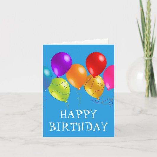 Birthday-kaart Kaart (Voorkant)