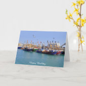 Birthday-kaart Kaart (Gele Bloem)