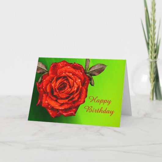 Birthday-kaart Kaart (Voorkant)