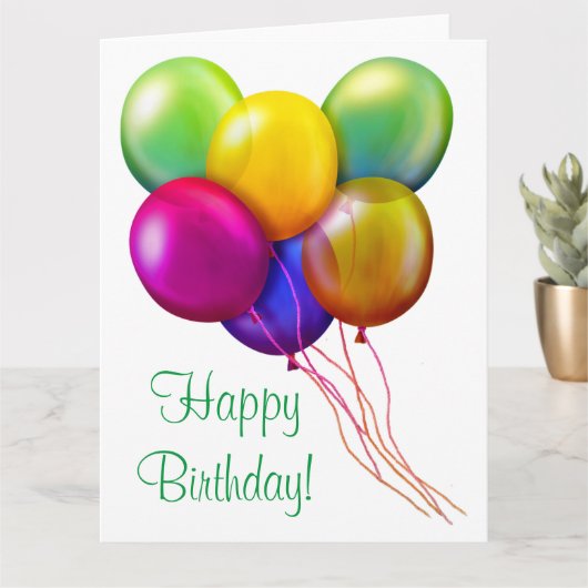 Birthday-kaart Kaart (Kleine Plant)
