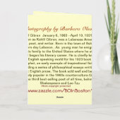 Birthday-kaart Kaart (Achterkant)