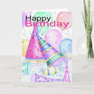 Birthday-kaart Kaart