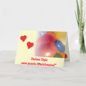 Birthday-kaart Kaart (Achterkant)