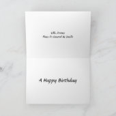 Birthday Kaart - Lille, Frankrijk (Binnen)