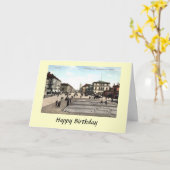 Birthday Kaart - München, Duitsland (Gele Bloem)