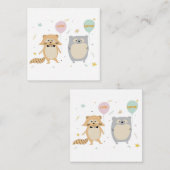 Birthday-kaart Notitiekaartje (Voorkant / Achterkant)