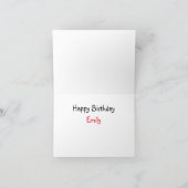 Birthday Kaart van een kind (Binnen)