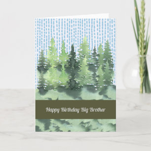 Birthday Kaart voor Big Brother