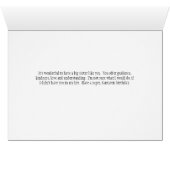 Birthday Kaart voor Big Sister Pink Rose (Binenzijde Horizontaal (Onderkant))