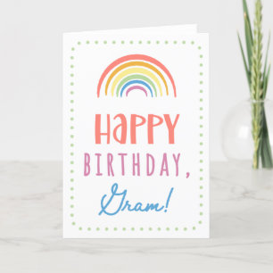 Birthday Kaart voor Gram