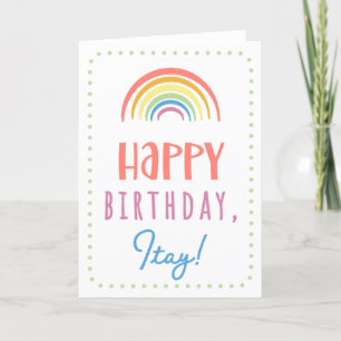 Birthday Kaart voor Italië