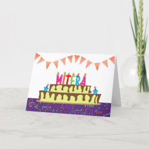 Birthday Kaart voor Mitera