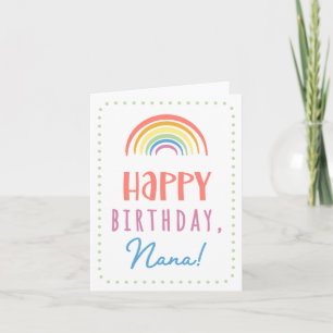 Birthday Kaart voor Nana