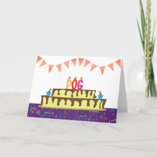 Birthday Kaart voor Pog